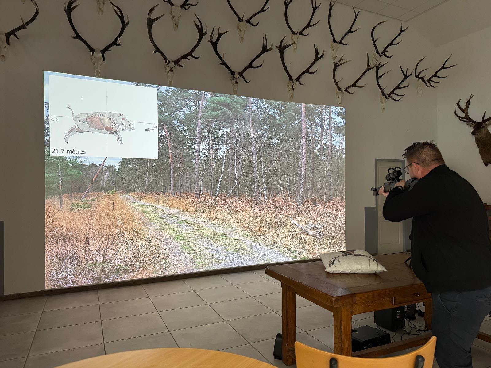 Simulateur de tir 3D chasse et ball-trap - BETEMS Shooting Club, Aisne